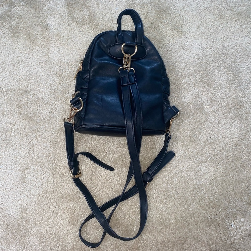 Black Bebe Mini Backpack - image 8